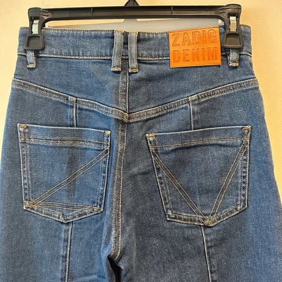 Zadig & Voltaire Eyes Show Jeans size 25 - Picture 8 of 9